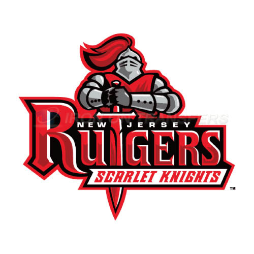 Rutgers Scarlet Knights Iron-on Stickers (Heat Transfers)NO.6034